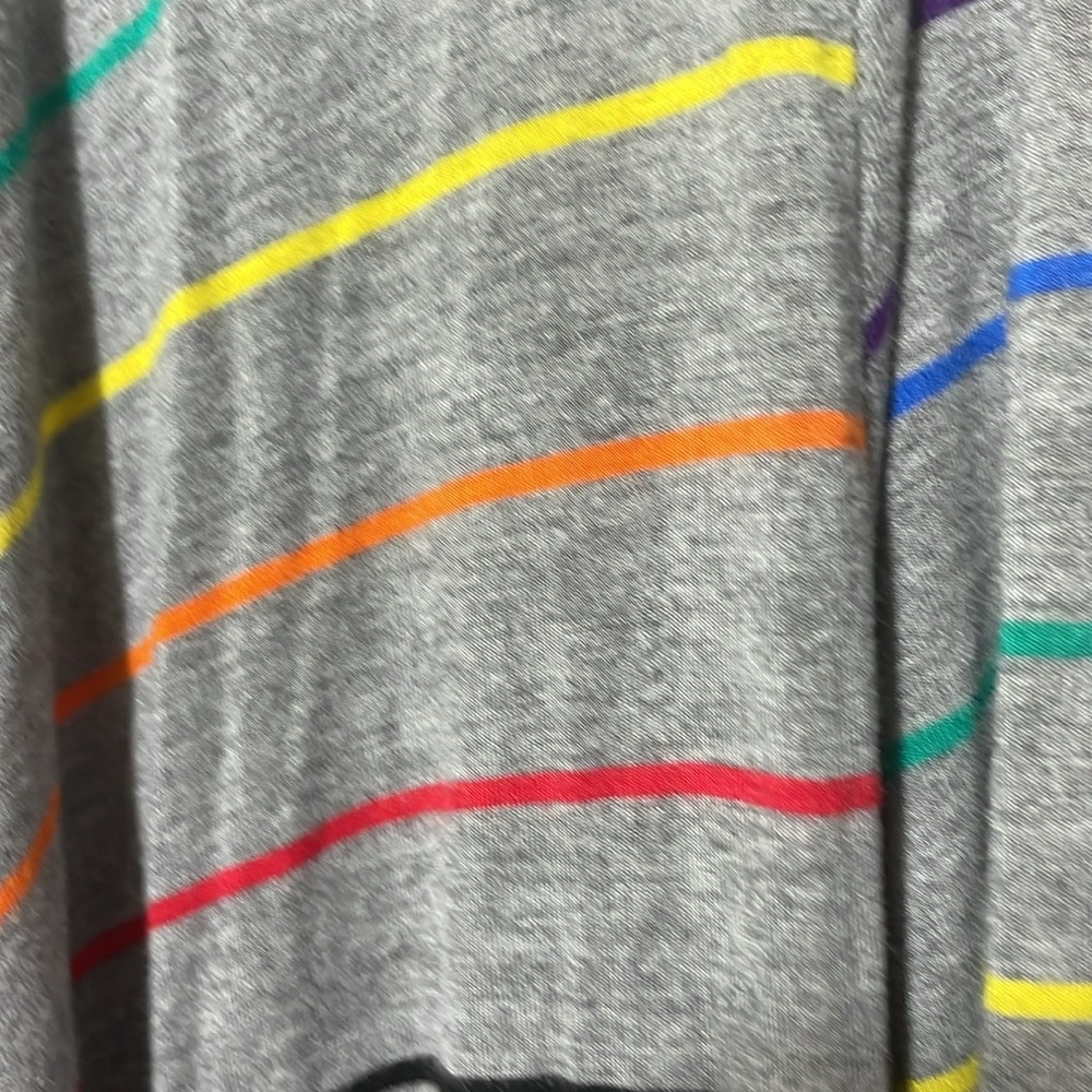Torrid Super Soft Knits Women's Gray & Striped Sweater. Good Condition. Size 1. - Picture 5 of 10